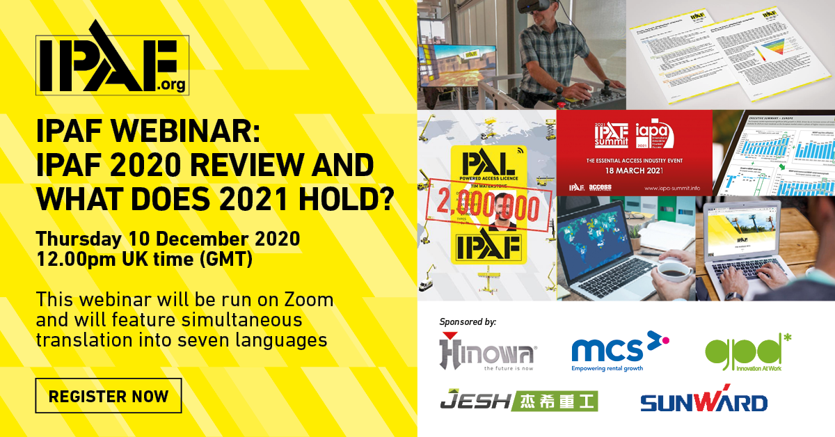 IPAF 2020 review and what does 2021 hold?