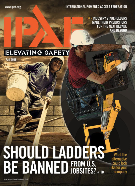 IPAF Elevating Safety 2018 - Cover