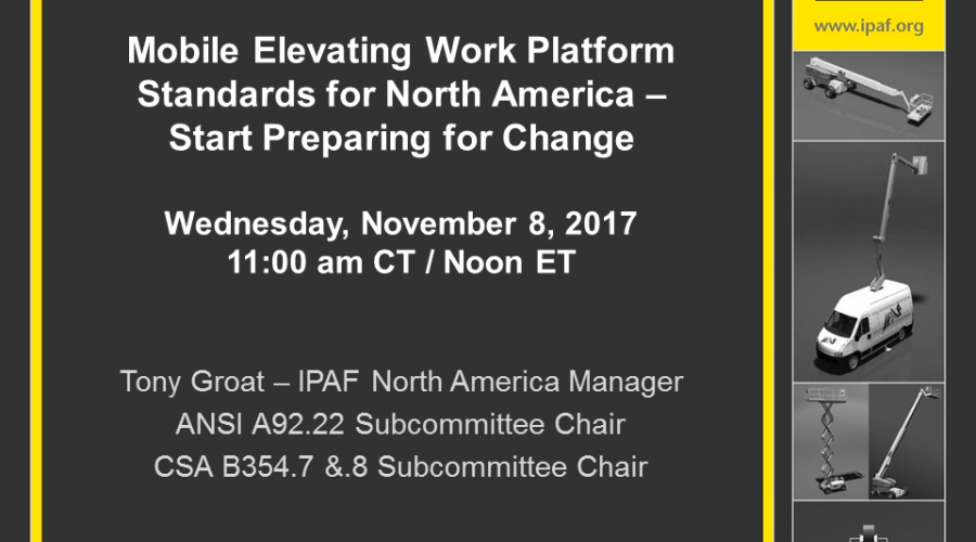 IPAF North America Webinar 11-2018