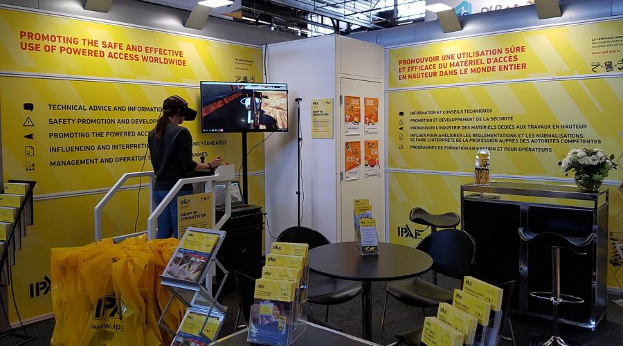 IPAF Stand at Intermat 2018, Paris