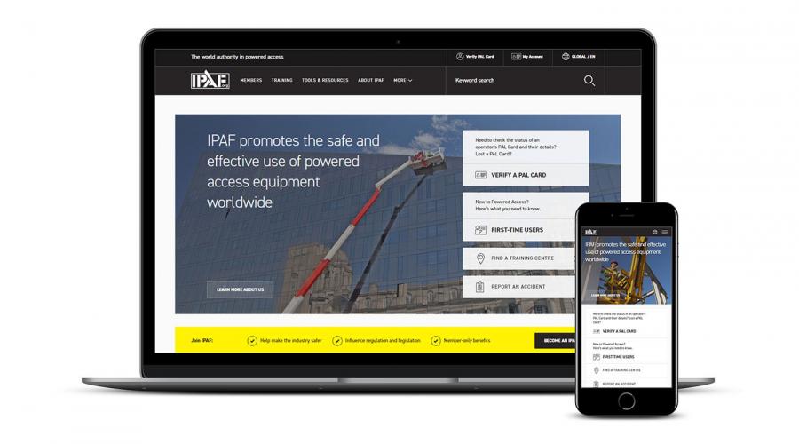 New IPAF Website