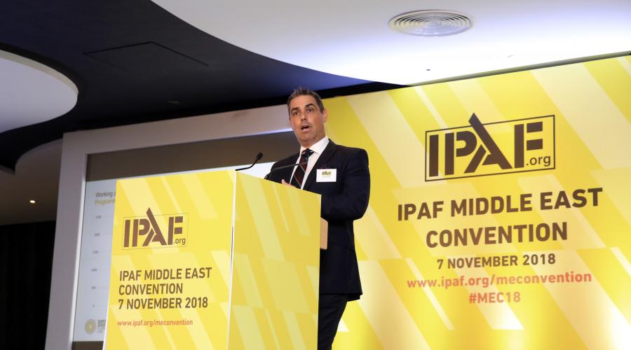 IPAF Middle East Convention 2018, Dubai - Rob Munn