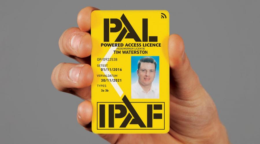 IPAF PAL Card NL