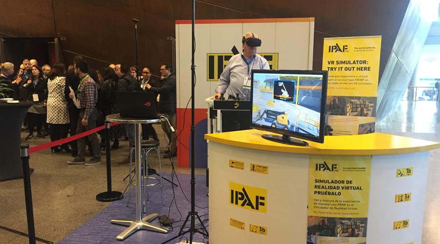 El Simulador de Realidad Virtual vino a España
