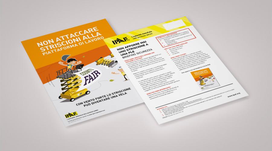 Never Attach a Banner to a MEWP Toolbox Talk