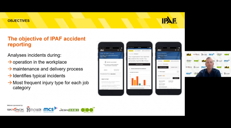 IPAF Accident Reporting Webinar