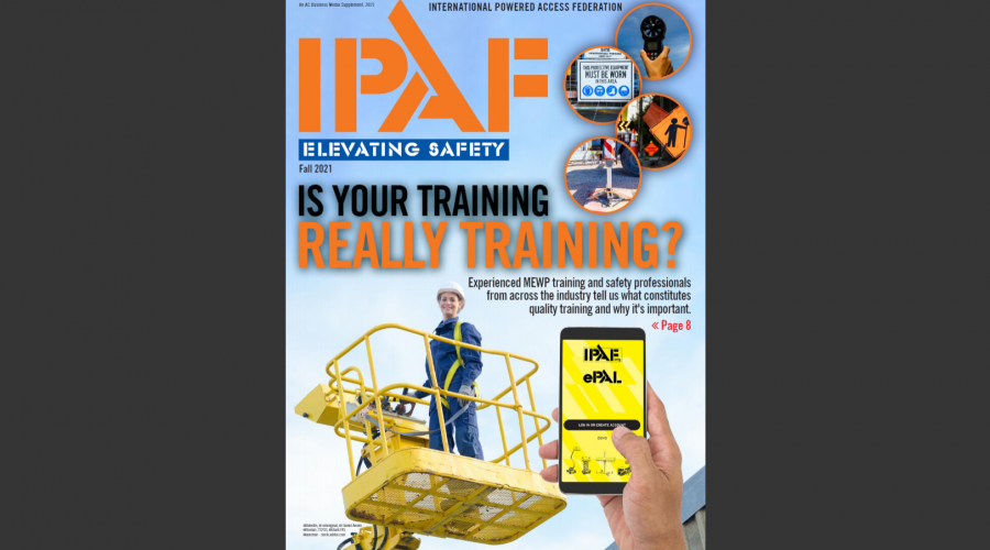 IPAF Elevating Safety 2021
