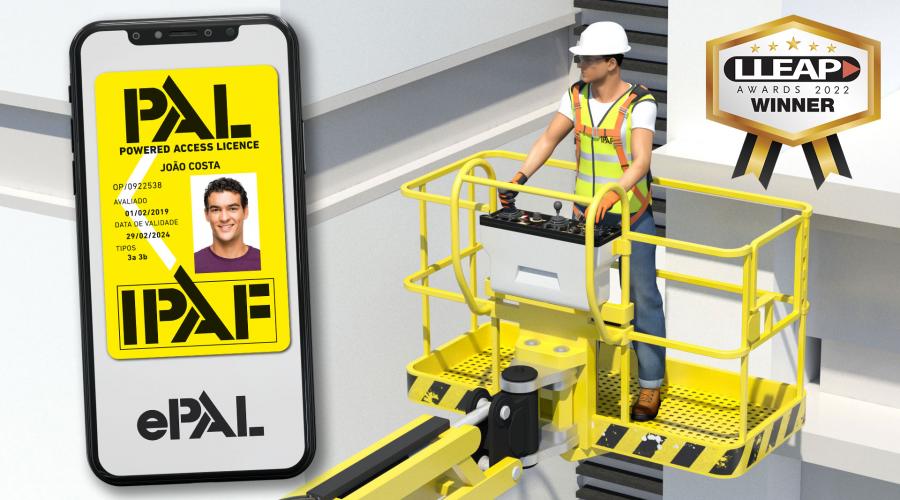 IPAF ePAL with MEWP Operator LLEAP AWARD PT