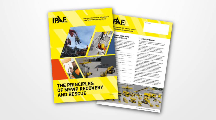 The Principles of recovery and rescue guidance document mockup