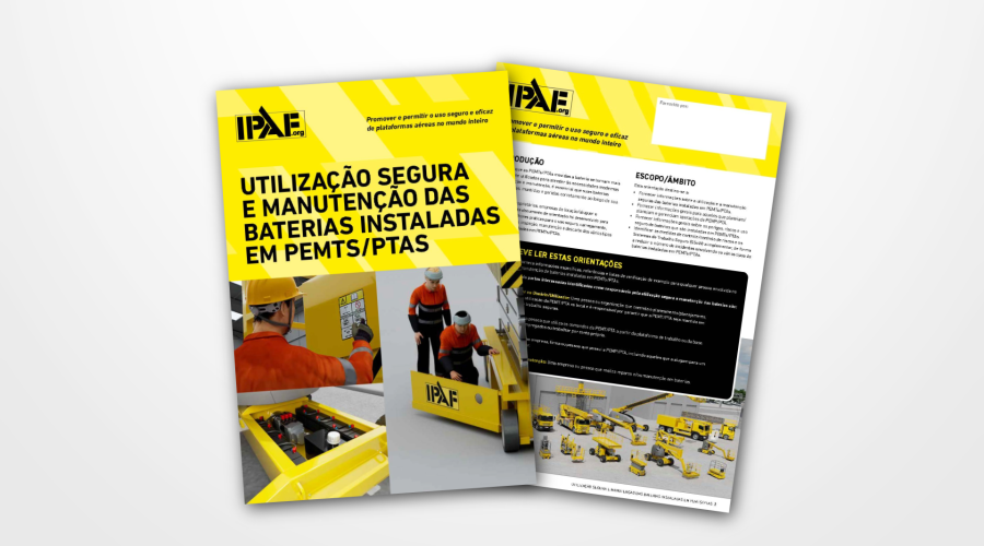 Safe use and maintenance of batteries PT