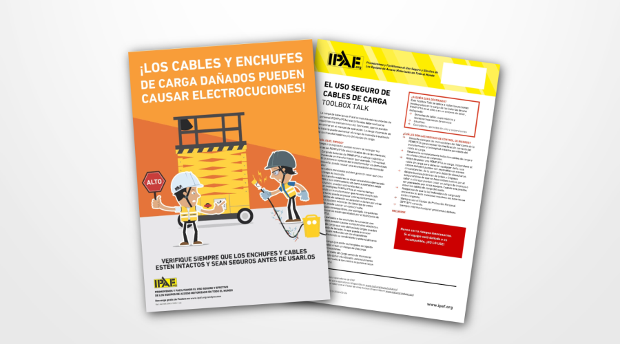 The safe use of charging leads ES