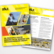 DE PRINCIPES VAN DE BERGING EN DE REDDING VAN EEN HOOGWERKER (MEWP)