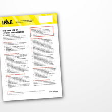 The safe use of lithium-ion batteries EN