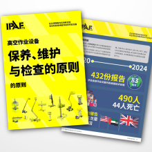 Document cover mockup Guidance The principles of service of MEWPs ZH