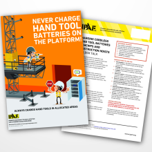 CHARGING CORDLESS HAND TOOL BATTERIES ON MCWPS AND CONSTRUCTION HOISTS TOOLBOX TALK EN us